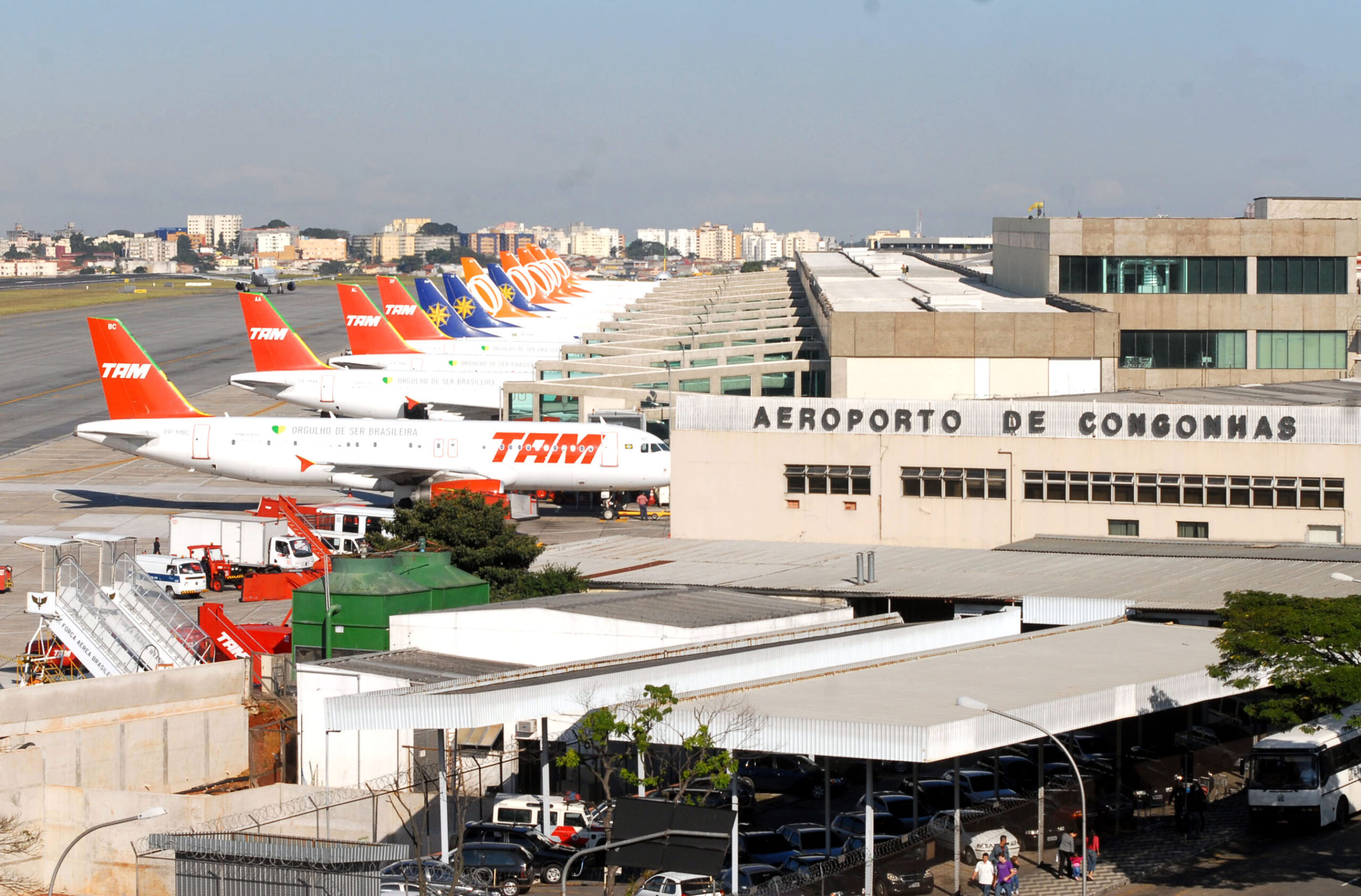 Aeroporto Congonhas em São Paulo