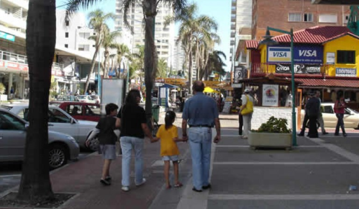 Passeio no centro de Punta del Este