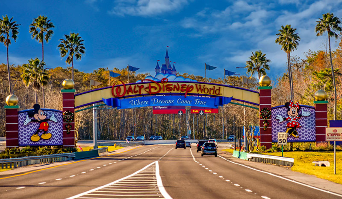 Entrada da Disney World