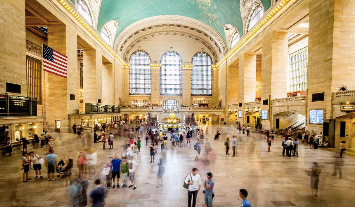 Grand Central Station - Construção de 1903, obra exuberante e ponto turístico estimado pelos visitantes.