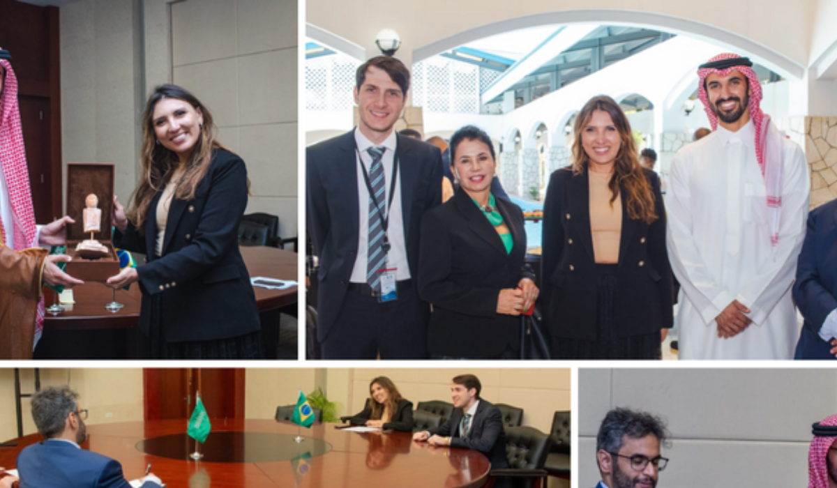 Imagens da reunião Brasil e Arábia Saudita