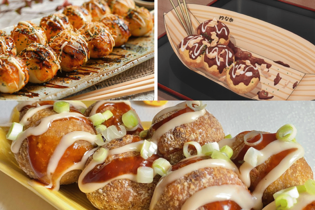 Takoyaki/Prato especial de Kioto-Japão