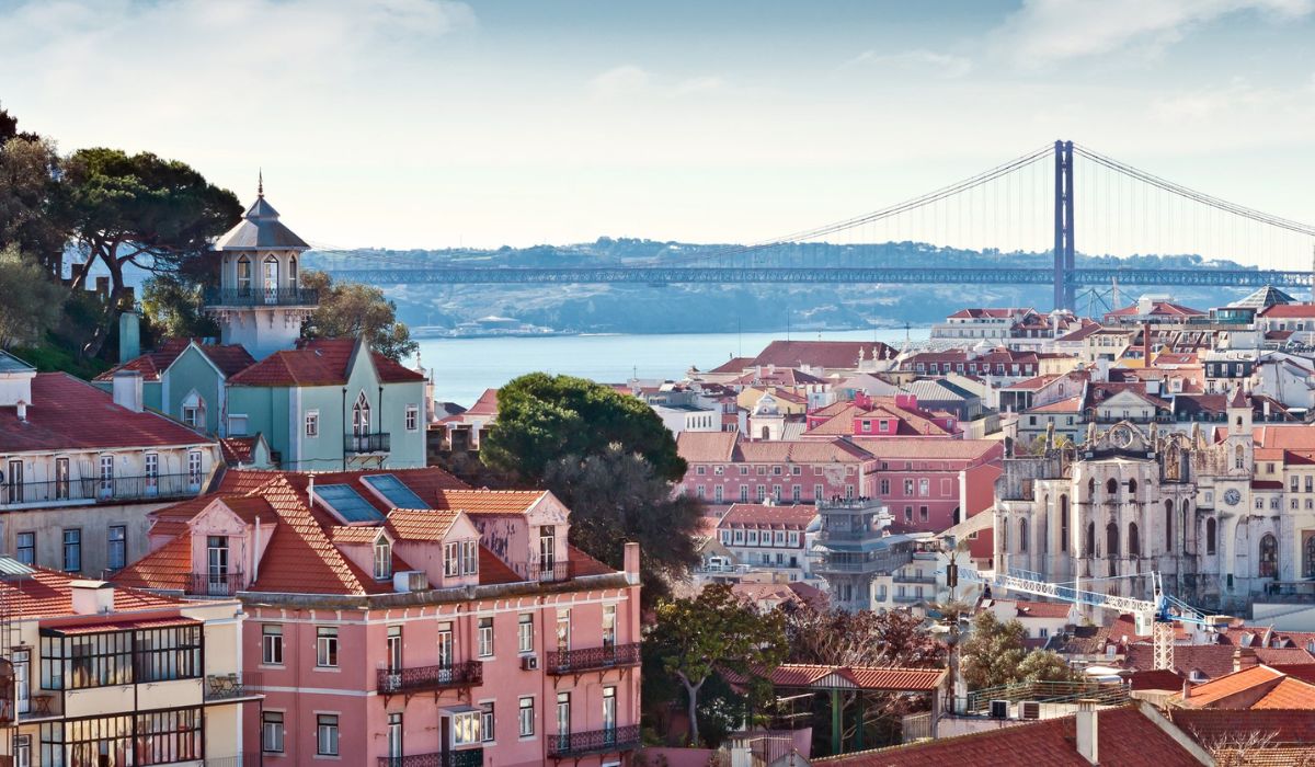Vista da cidade de Lisboa